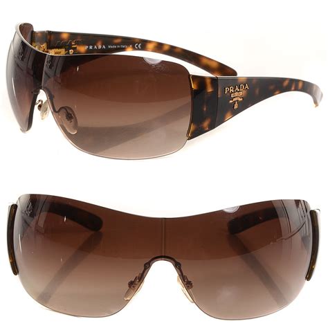 prada rimless sunglasses.